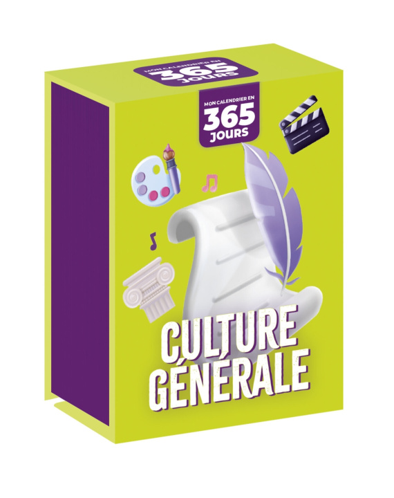 Kalender/agenda Mon calendrier - Culture générale 