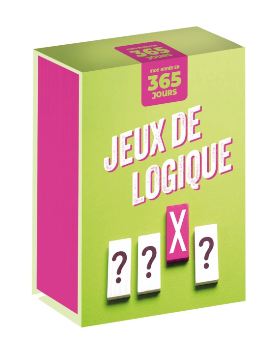 Koledar/Rokovnik Mon année en 365 jours - Jeux de logique 