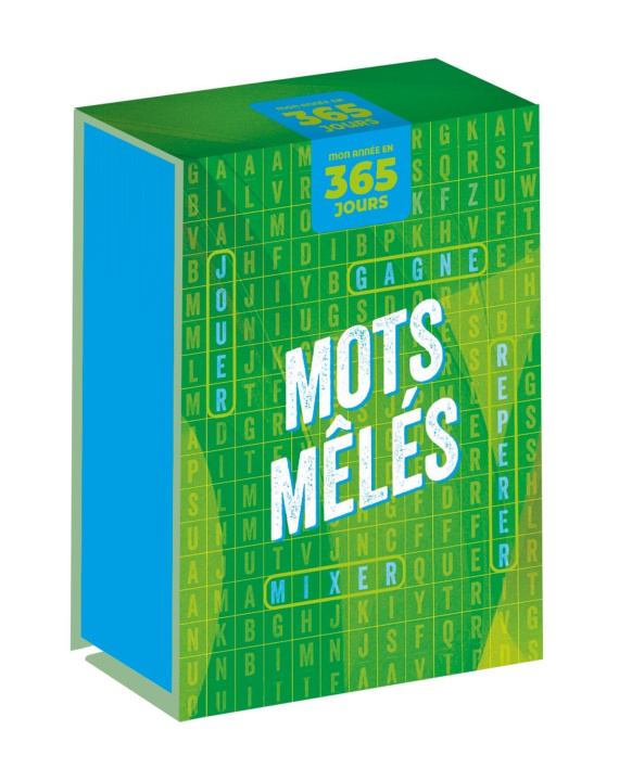 Kalendár/Diár Mon année en 365 jours - Mots mêlés 