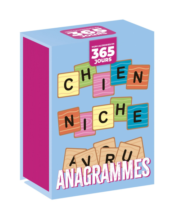Kalendář/Diář Mon calendrier - Anagrammes 