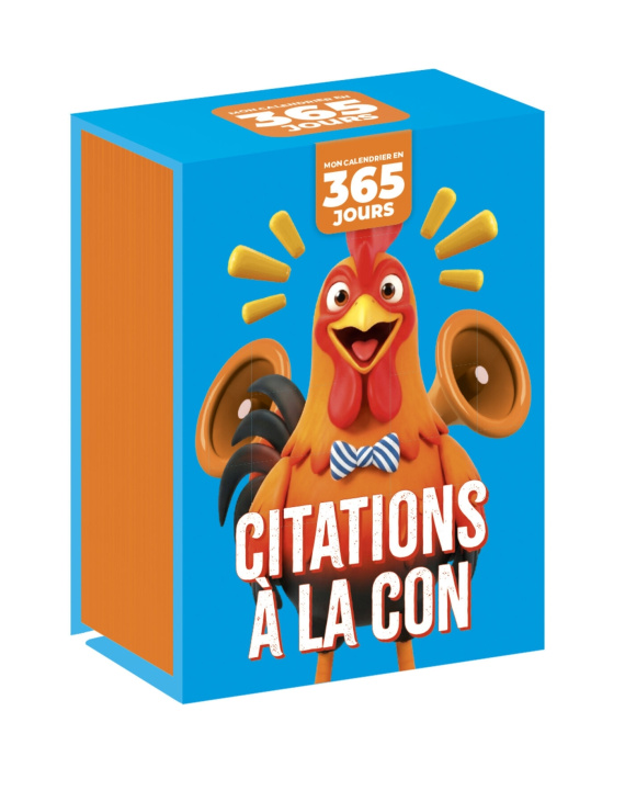 Kalendář/Diář Mon calendrier - Citations à la con 