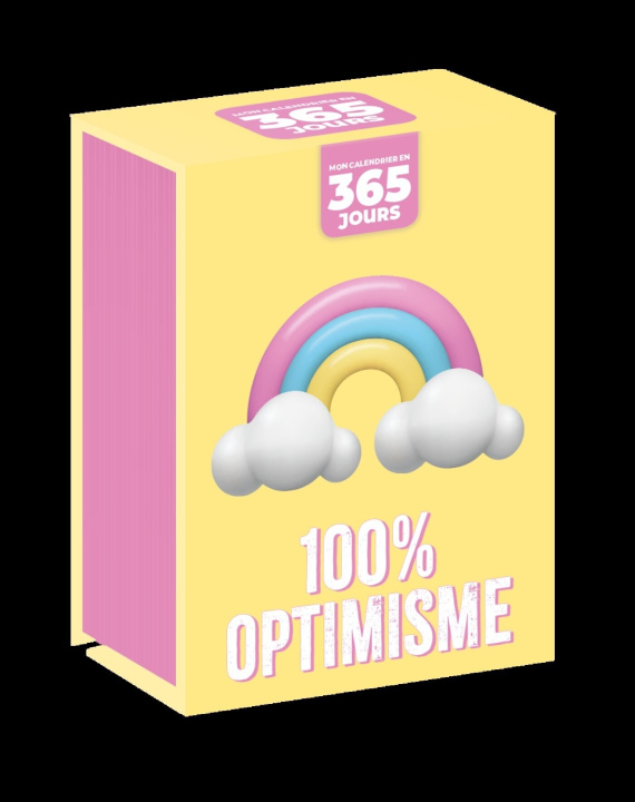 Kalendář/Diář Mon Calendrier - 100% Optimisme 