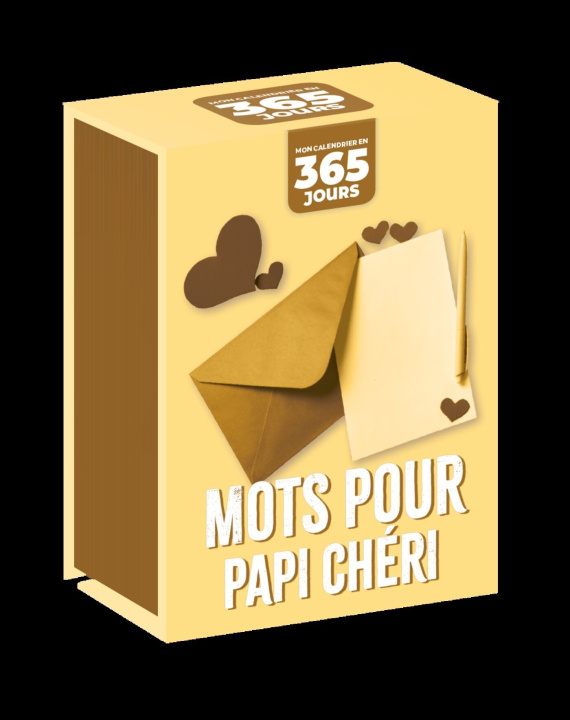 Kalendář/Diář Mon calendrier - Mots pour papi chéri Gérard Schaller