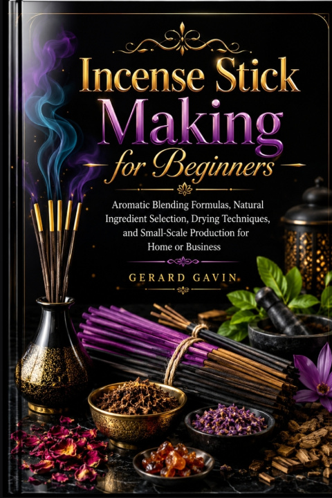 Книга Incense Stick Making for Beginners Gerard Gavin