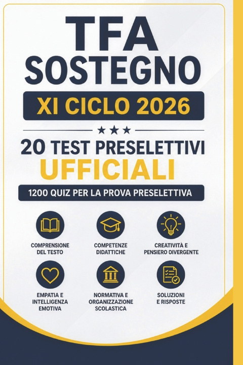 Книга TFA Sostegno 2026 AA. VV.