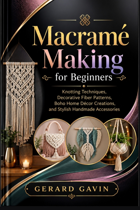 Libro Macramé Making for Beginners Gerard Gavin
