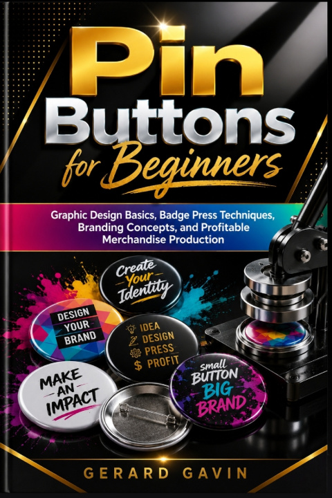 Книга Pin Buttons for Beginners Gerard Gavin