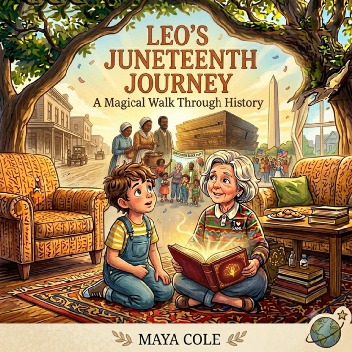 Carte LEO'S JUNETEENTH JOURNEY MAYA COLE