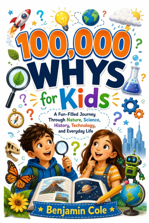 Libro 100,000 Whys for Kids Benjamin Cole