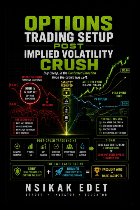 Boek OPTIONS TRADING SETUP POST IMPLIED VOLATILITY CRUSH Nsikak Edet