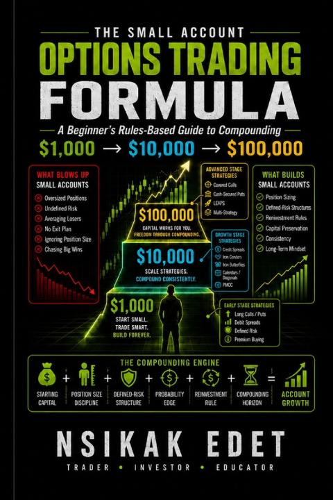 Книга THE SMALL ACCOUNT OPTIONS TRADING FORMULA Nsikak Edet