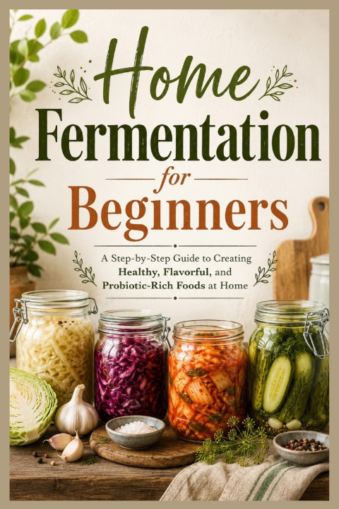 Книга Home Fermentation for Beginners HAYDEN SCOTT