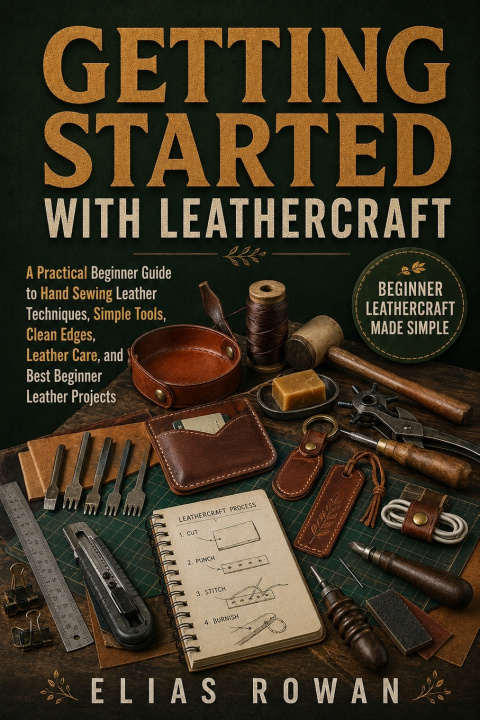 Knjiga Getting Started with Leathercraft Elias Rowan