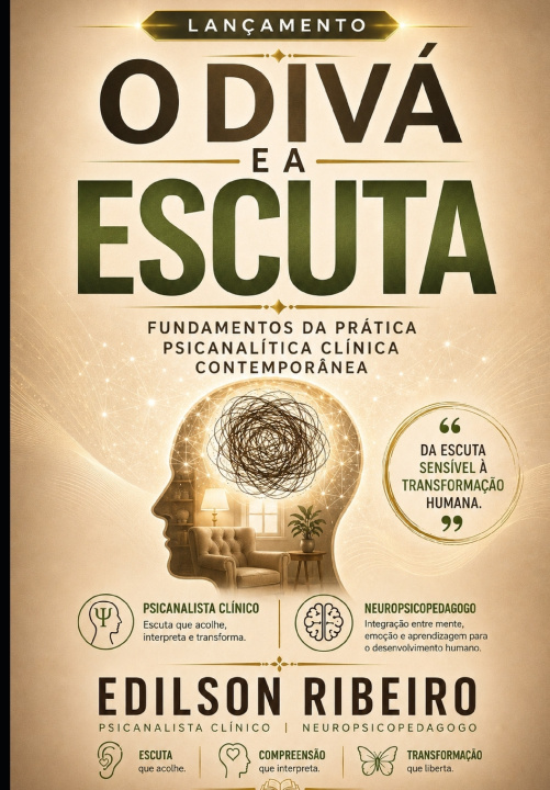 Książka O Divã e a Escuta Silvana Flor