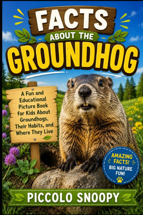 Книга Facts About the Groundhog PICCOLO SNOOPY