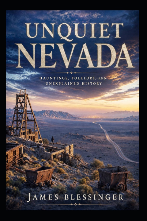 Carte Unquiet Nevada James Blessinger