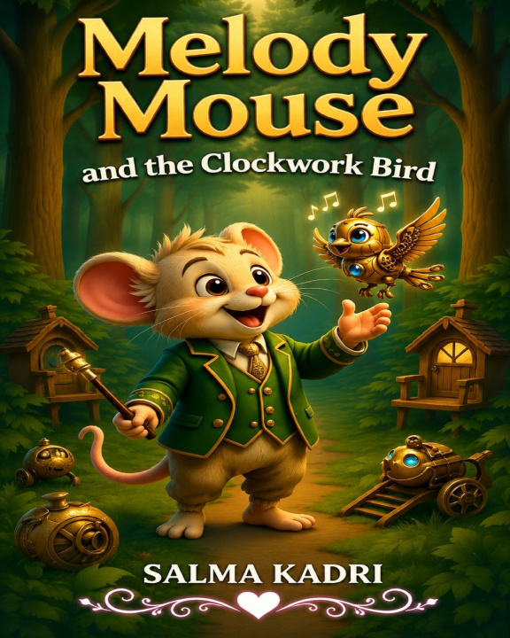 Carte Melody Mouse and the Clockwork Bird SALMA KADRI