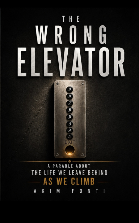 Kniha The Wrong Elevator Akim Fonti