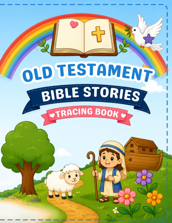 Book Old Testament Bible Stories Tracing Book SRCreations by Silvia