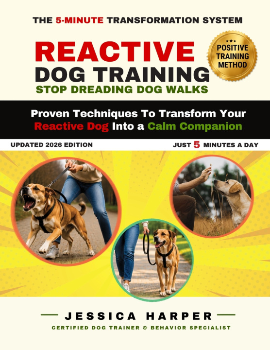 Boek REACTIVE DOG TRAINING Jessica Harper