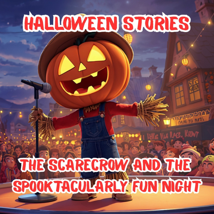 Libro Halloween Stories. The Scarecrow and the Spookily Fun Night Gregor Novak
