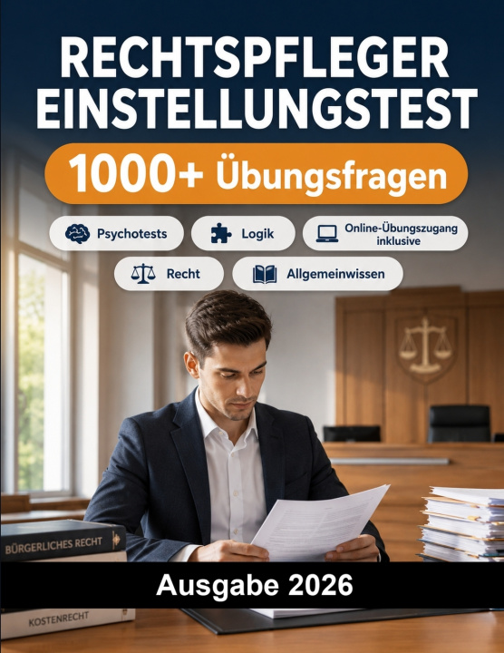 Kniha Rechtspfleger Einstellungstest Prüfungsvorbereitung Deutschland