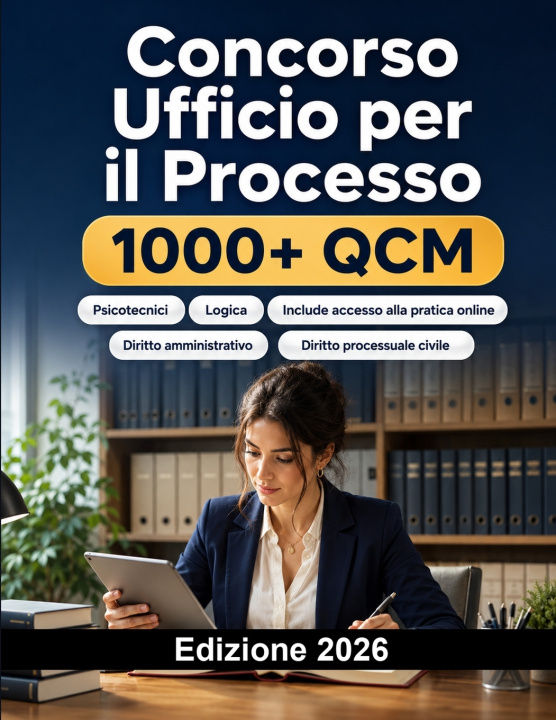 Kniha Concorso Ufficio per il Processo 2026 Preparazione Concorsi Italia