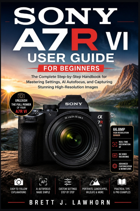 Carte SONY A7R VI USER GUIDE FOR BEGINNERS Brett J. Lawhorn