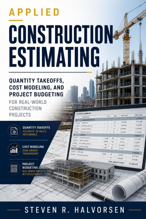 Book Applied Construction Estimating Steven R. Halvorsen