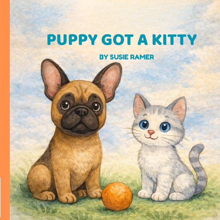 Książka PUPPY GOT A KITTY SUSIE RAMER