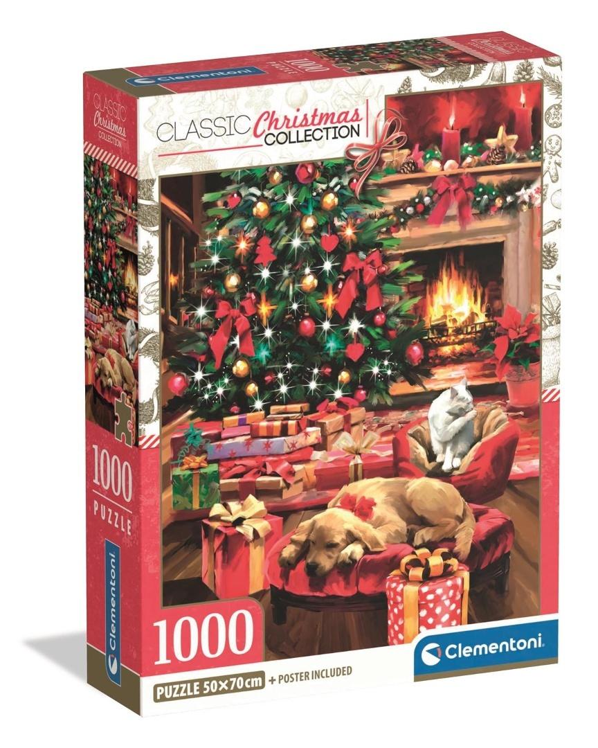 Igra/Igračka Puzzle 1000 elementów. XMAS Christmas By The Fire 