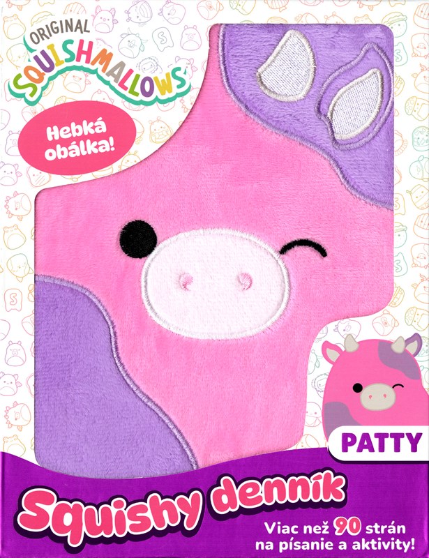Книга Squishmallows - Squishy denník - Patty 