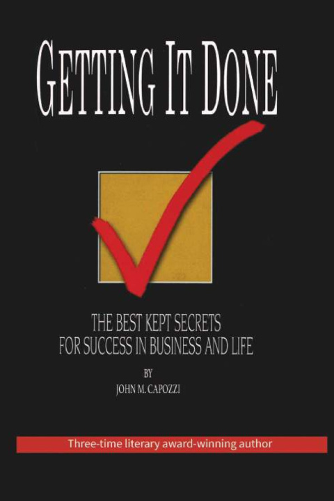 Książka GETTING IT DONE John M. Capozzi
