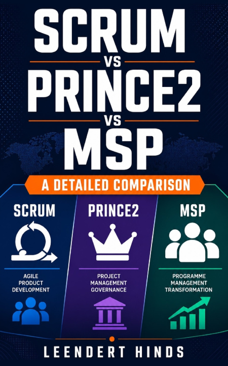 Książka SCRUM vs PRINCE2 vs MSP Leendert Hinds