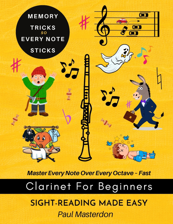 Książka Clarinet for Beginners - Sight-Reading Made Easy Paul Masterdon