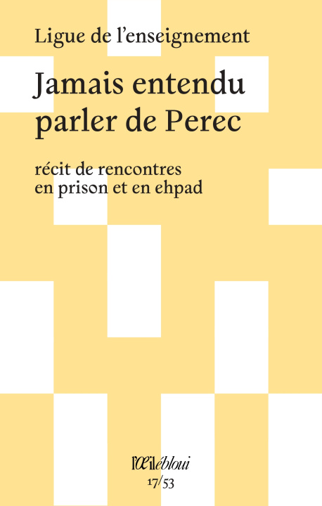 Libro Jamais entendu parler de Perec Ligue de l'enseignement
