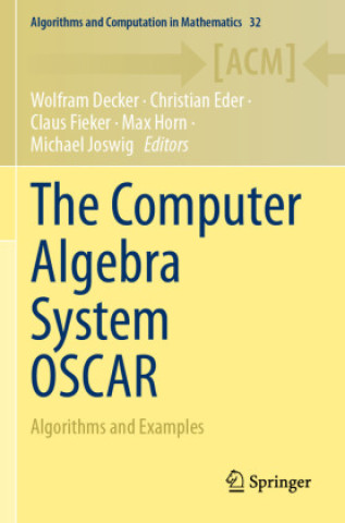 Boek The Computer Algebra System OSCAR Wolfram Decker