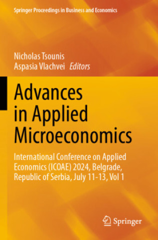 Livro Advances in Applied Microeconomics Nicholas Tsounis