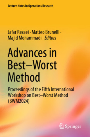 Livro Advances in Best-Worst Method Jafar Rezaei