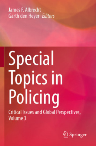 Book Special Topics in Policing James F. Albrecht