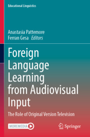 Livro Foreign Language Learning from Audiovisual Input Anastasia Pattemore