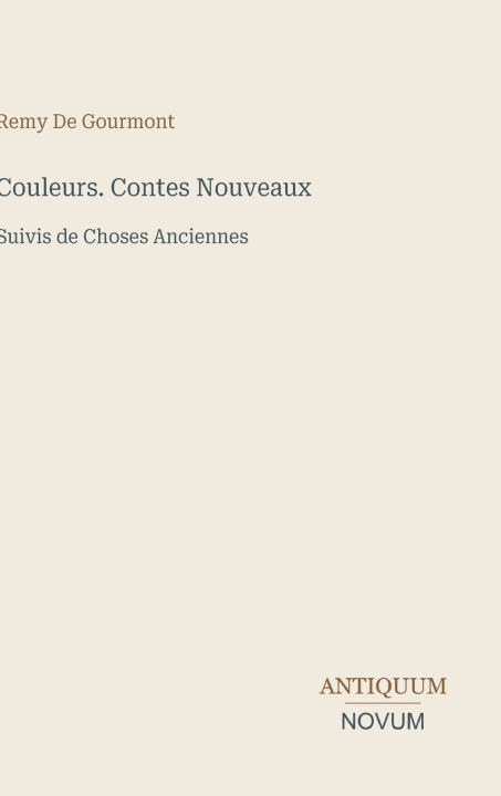 Książka Couleurs. Contes Nouveaux Remy De Gourmont