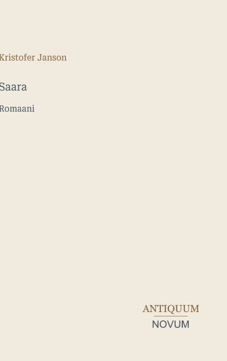 Книга Saara Kristofer Janson