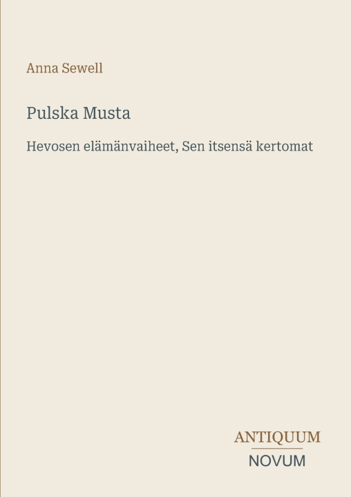 Libro Pulska Musta Anna Sewell
