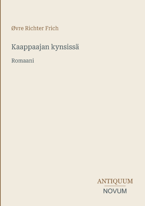 Książka Kaappaajan kynsissä Øvre Richter Frich