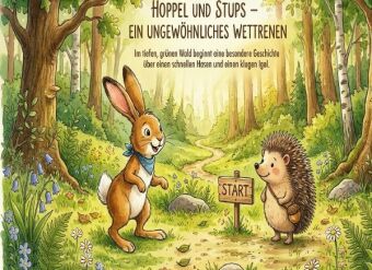 Livro Hoppel und Stups - Ein ungewöhnliches Wettrennen Enrico Kämz