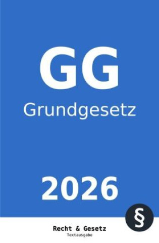Livro Grundgesetz (GG) Recht & Gesetz Deutschland