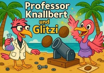 Książka Professor Knallbert und Glitzi Silvia Koch