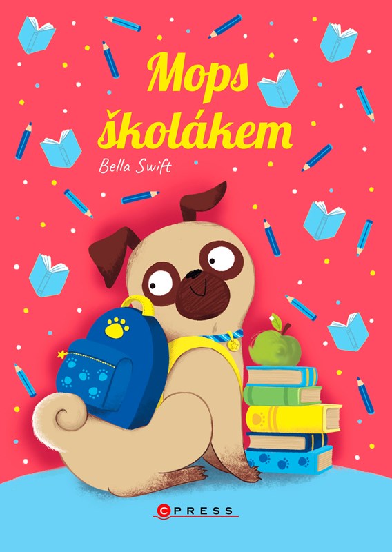 Book Mops školákem Bella Swift