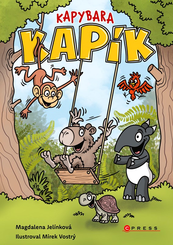 Book Kapybara Kapík Magdalena Jelínková Nováková
